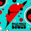 the album cover for Omar Sosa - Omar Sosa's 88 Well-Tuned Drums [Colored Vinyl] (Wht)