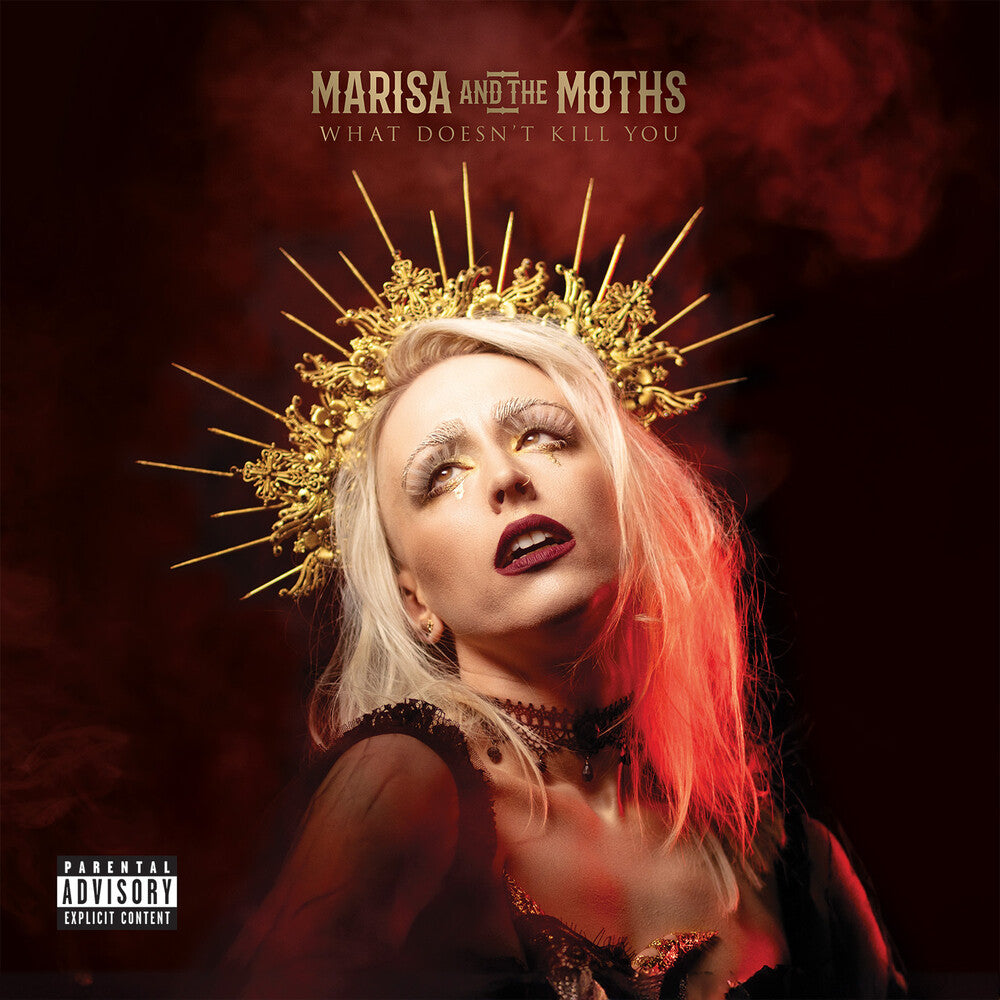 the album cover for Marisa And The Moths - What Doesn't Kill You [Colored Vinyl] (Gate) [Limited Edition]