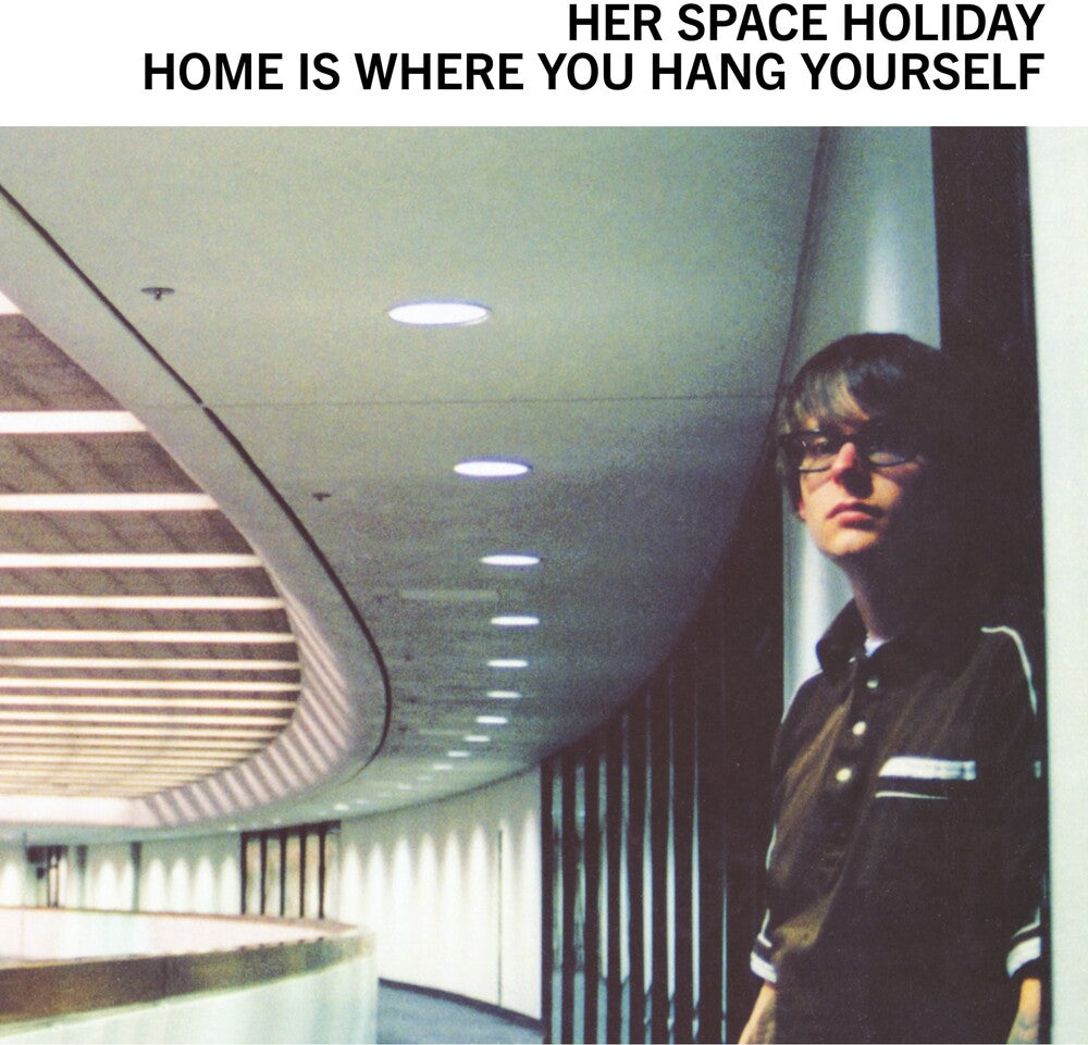 the album cover for Her Space Holiday - Home Is Where You Hang Yourself