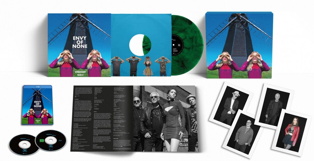 the album cover for Envy Of None - Stygian Waves - Deluxe Boxset (W/Cd) (Blk) (Box)