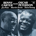 the album cover for Benny Carter  / Peterson,Oscar - Benny Carter Meets Oscar Peterson (Gate) [180 Gram]