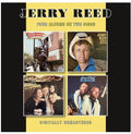 the album cover for Jerry Reed - East Bound & Down / Jerry Reed Rides Again / Sweet