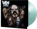 the album cover for Lordi - Deadache (Blue) [Colored Vinyl] [180 Gram] (Wht)