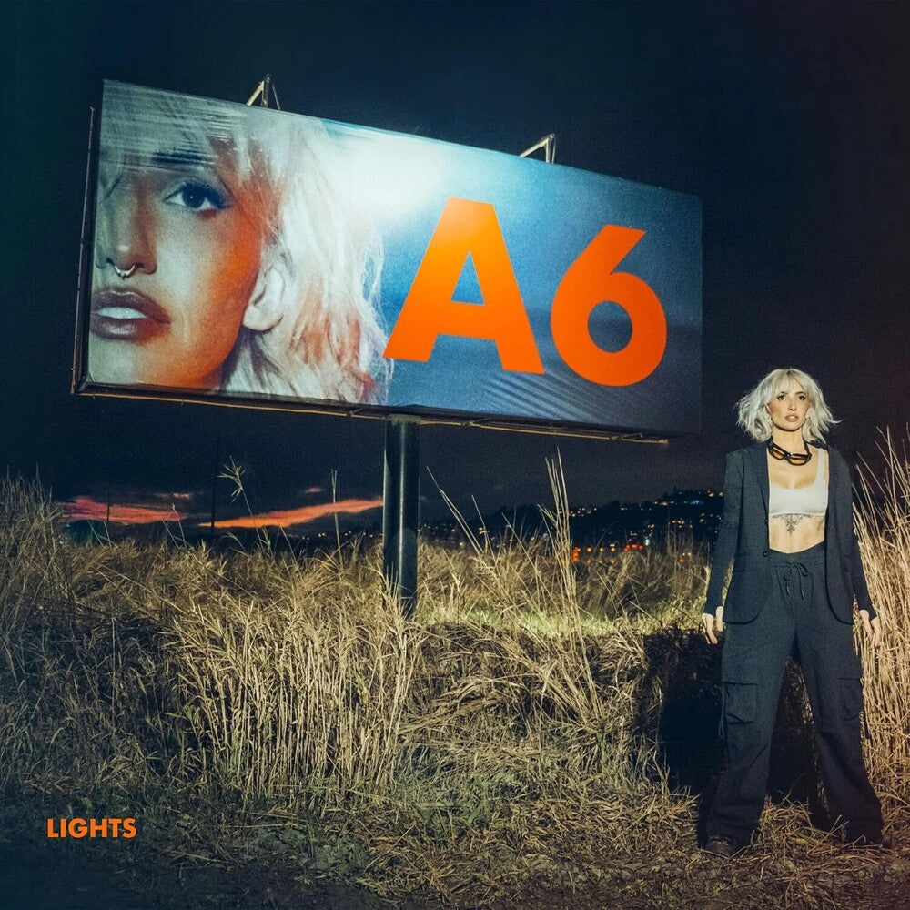 the album cover for Lights - A6 [Indie Exclusive Glow-In-The-Dark LP]