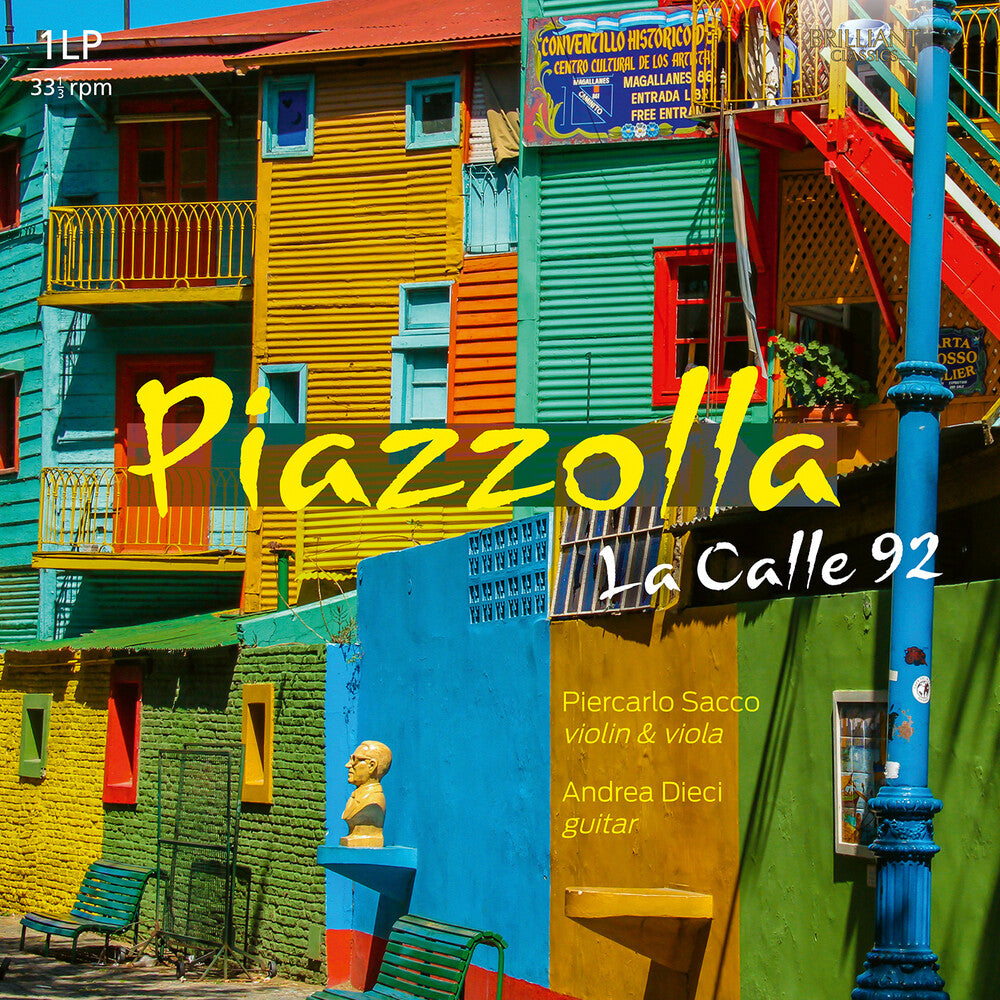 the album cover for Sacco / Dieci - La Calle 92