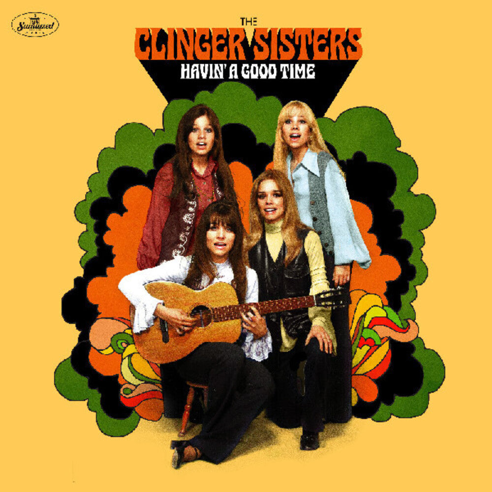 the album cover for Clinger Sisters - Havin' A Good Time