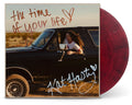 the album cover for Kat Hasty - The Time Of Your Life [LP Maroon with Black Swirl]