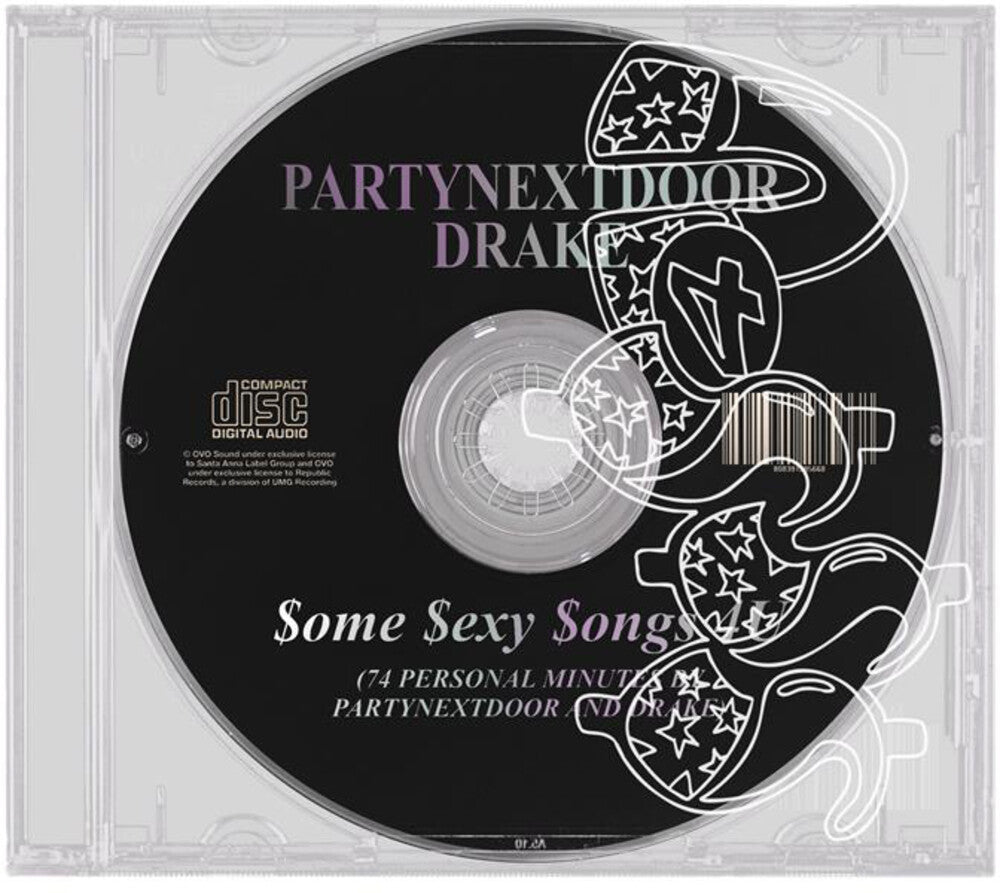the album cover for Partynextdoor / Drake - $ome $exy $ongs 4 U (Etched)