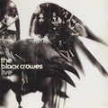the album cover for The Black Crowes -  Live [3 LP Gold Metallic]