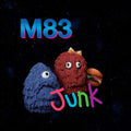 the album cover for M83 - Junk (Blue) [Colored Vinyl]