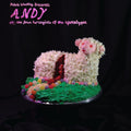 the album cover for Pelvis Wrestley - ANDY, or: The Four Horsegirls of the Apocalypse