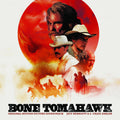the album cover for Bone Tomahawk - O.S.T. (Colv) (Red) (Wht) - Bone Tomahawk - O.S.T. [Colored Vinyl] (Red) (Wht)
