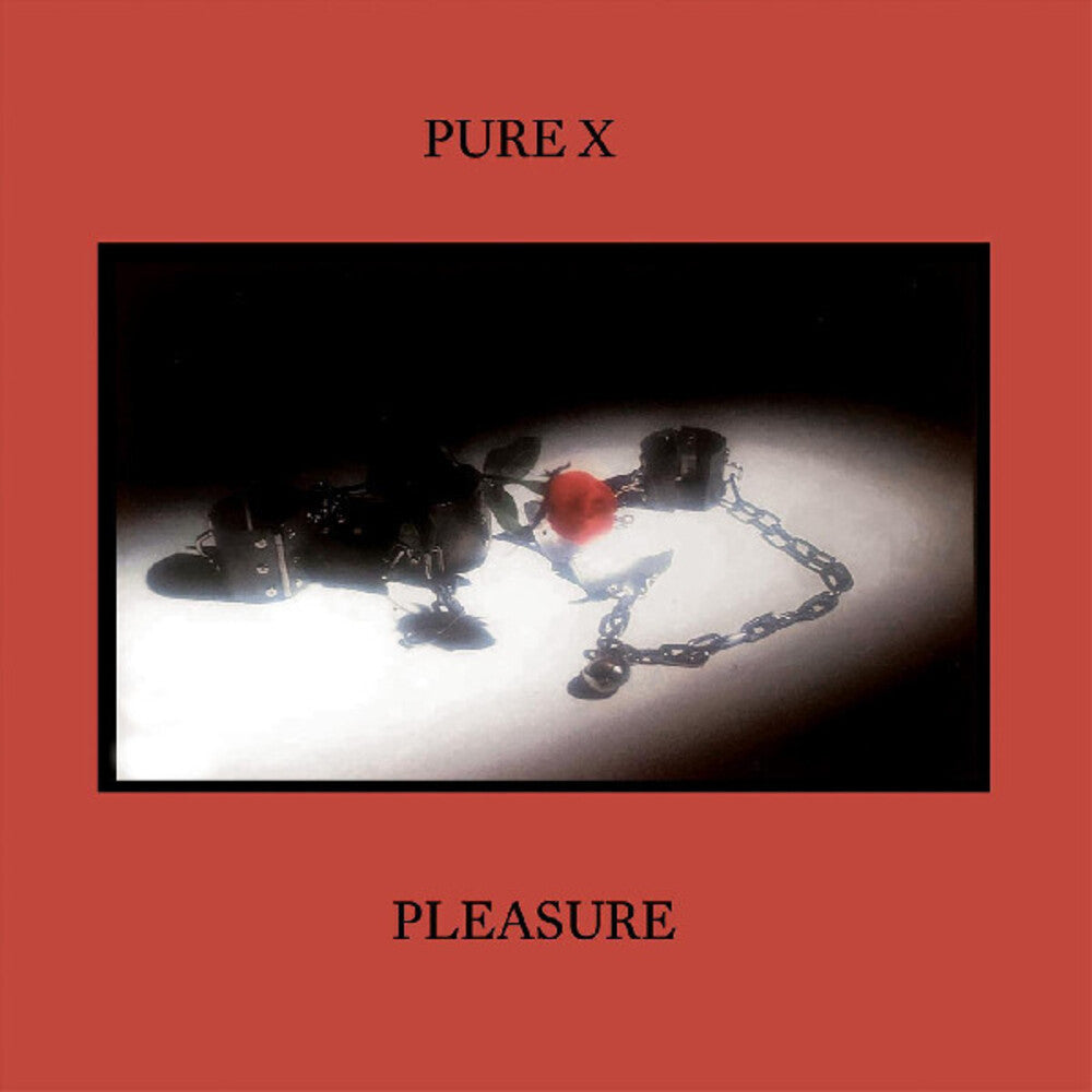 the album cover for Pure X - Pleasure [Colored Vinyl] (Grn)