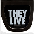 the album cover for John Carpenter  / Howarth,Alan (Colv) (Pnk) (Rmst) - They Live - O.S.T. [Colored Vinyl] (Pnk) [Remastered]