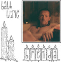 the album cover for Brenda - Bath Time