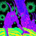 the album cover for Osees - Abomination Revealed At Last