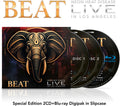 the album cover for Beat - LIVE [2CD+Blu-ray]