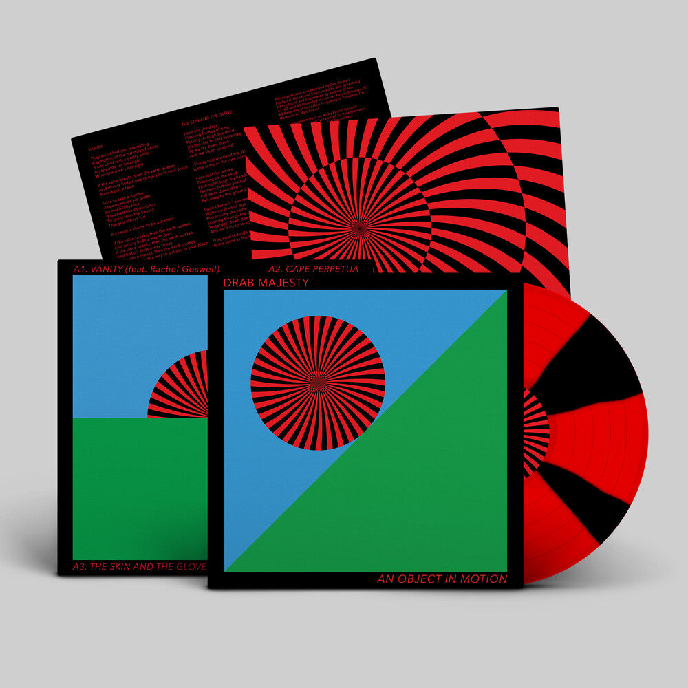 the album cover for Drab Majesty - Object In Motion