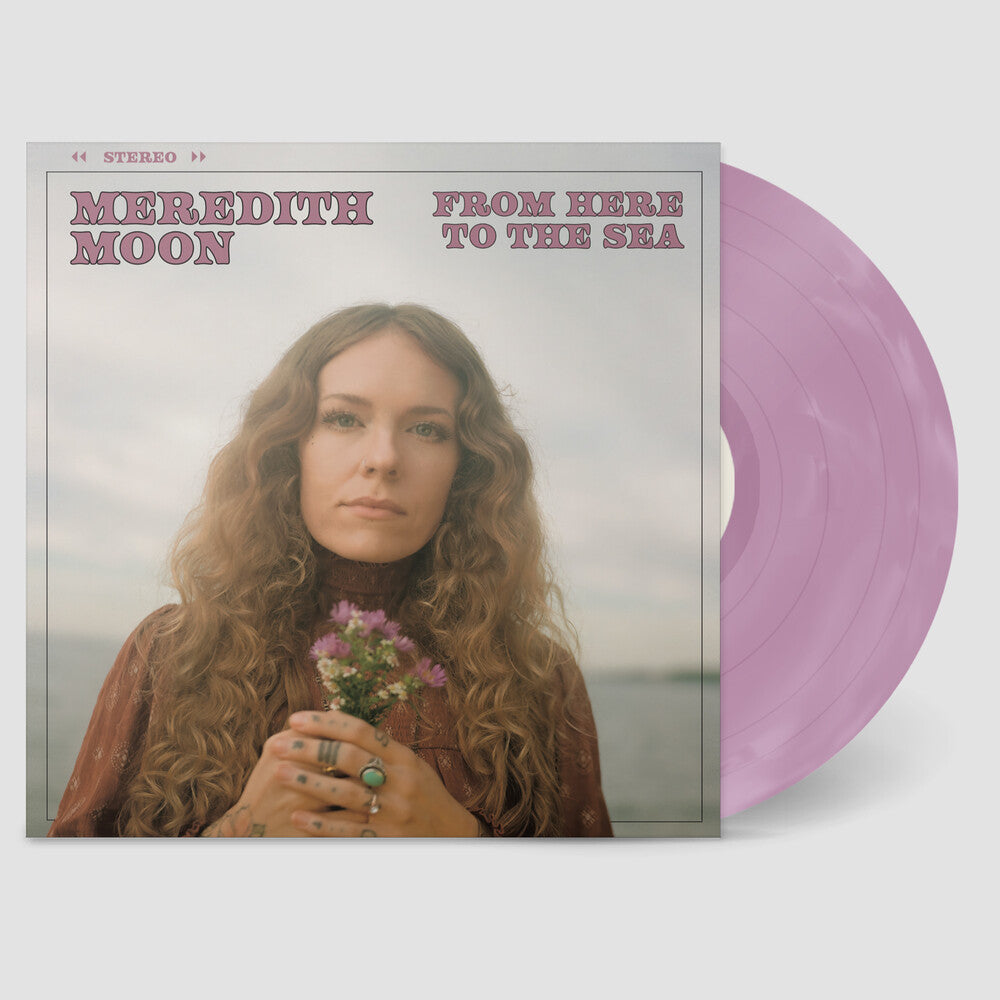 the album cover for Meredith Moon - From Here To The Sea - Violet [Colored Vinyl] [Limited Edition] (Ofgv)