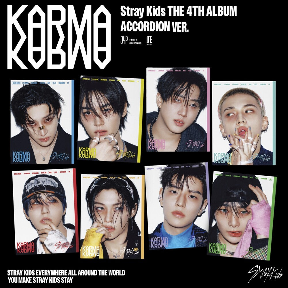 the album cover for Stray Kids - KARMA [ACCORDION VER.]