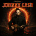 the album cover for Johnny Cash - Country Roots Of