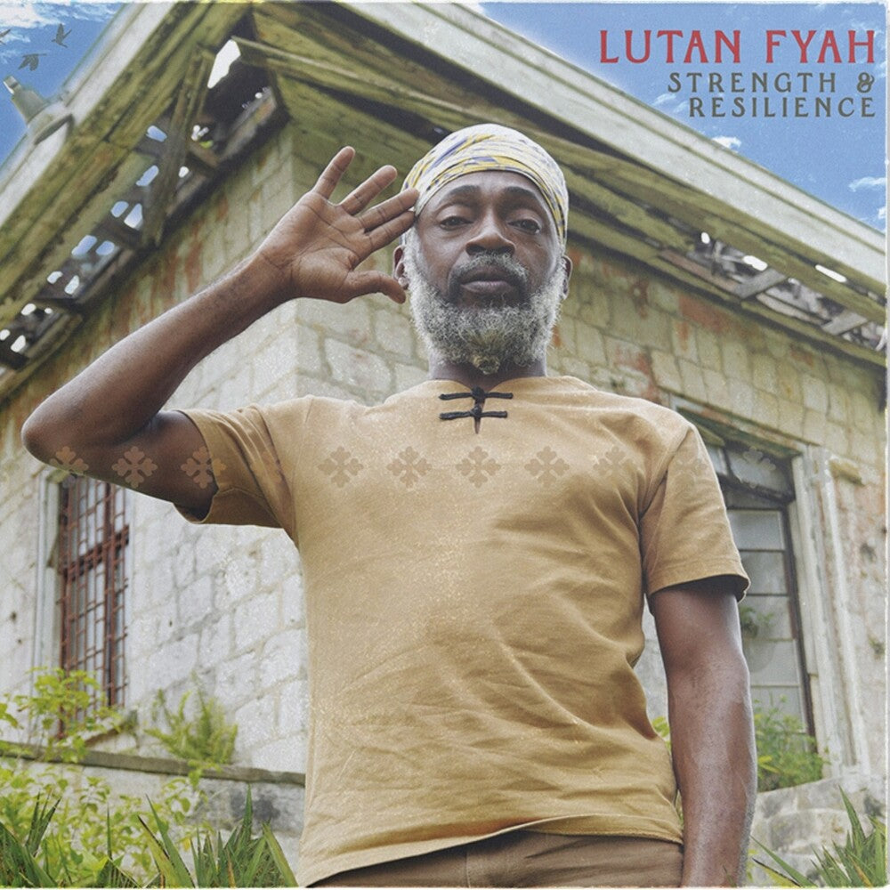 the album cover for Lutan Fyah - Strength & Resilience