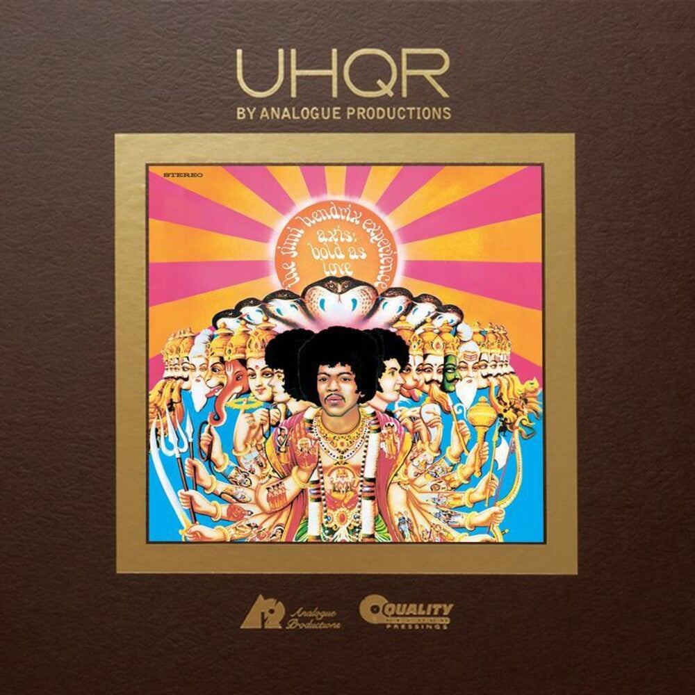 the album cover for Jimi Hendrix - Axis: Bold As Love (Stereo Version) (Box) [Limited Edition]