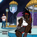 the album cover for Tha God Fahim - Hyperbolic Time Chamber Rap Ii