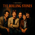 the album cover for The Rolling Stones - Rock N Roots Of [Clear Vinyl]