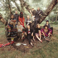 the album cover for Current 93 - Earth Covers Earth [Colored Vinyl] (Pict)