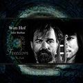 the album cover for Wim Hof  / Tahir Burham - Freedom Into The Depth [Deluxe Green/Red]