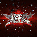 the album cover for BABYMETAL - BABYMETAL [Red Black Splatter Vinyl]
