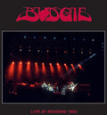 the album cover for Budgie - Live In Reading 1982 (Uk)