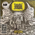the album cover for Napalm Death - Scum - White Vinyl [Colored Vinyl] (Wht) (Uk)