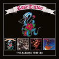 the album cover for Rose Tattoo - Albums 1981-84 (Uk)
