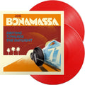 the album cover for Joe Bonamassa - Driving Towards The Daylight - Red Vinyl [Colored Vinyl]