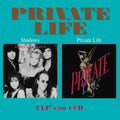 the album cover for Private Life - Shadows / Private Life (Hol)