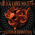 the album cover for Black Label Society - Engines Of Demolition [Indie Exclusive Orange Custard]