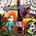 the album cover for Authority Zero - Rhythm + Booze - Live [Indie Exclusive Metallic Gray]