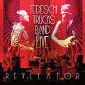 the album cover for Tedeschi Trucks Band - Live Revelator [Fire Orange with Black Swirl]