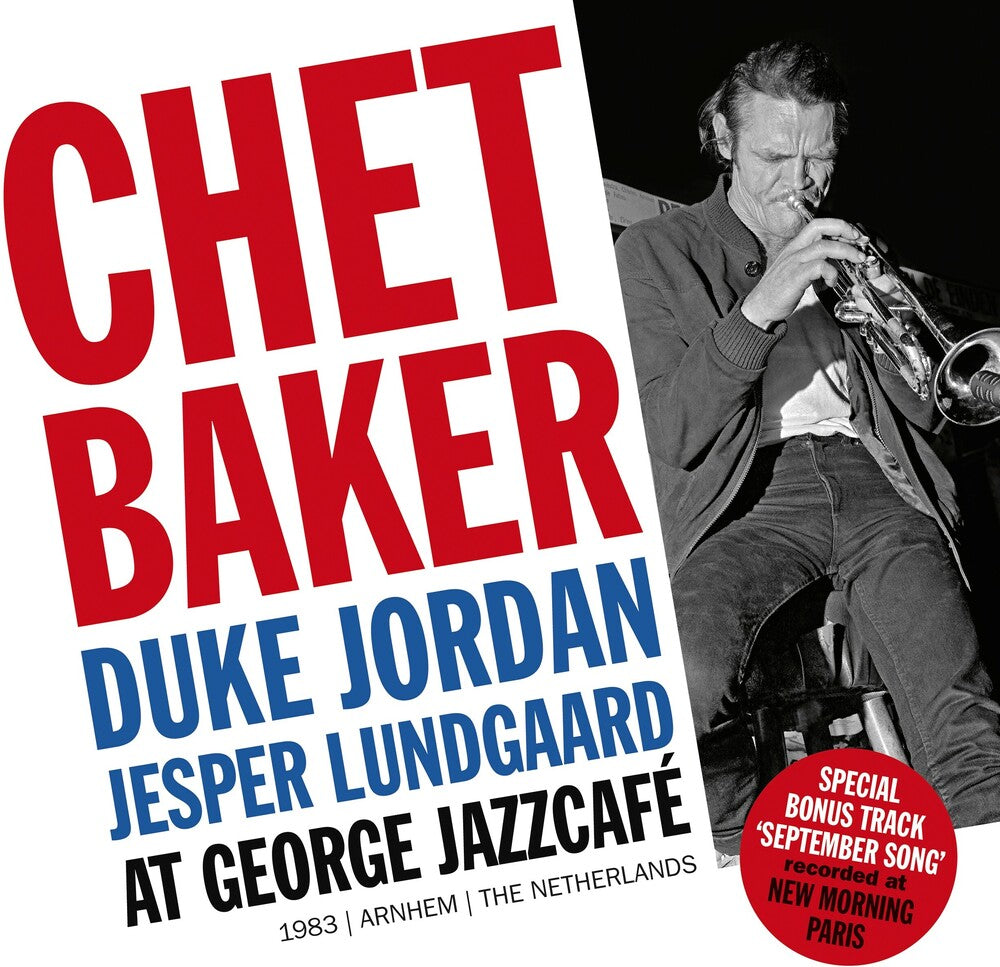 the album cover for Chet Baker - Chet Baker At George Jazzcafe (Hol)