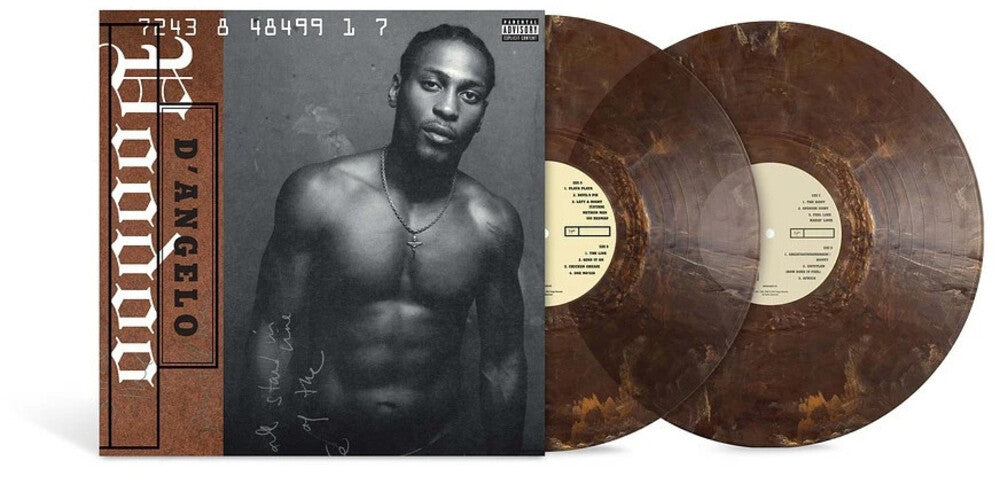 the album cover for D'Angelo - Voodoo - Black Ice Vinyl (Fra)