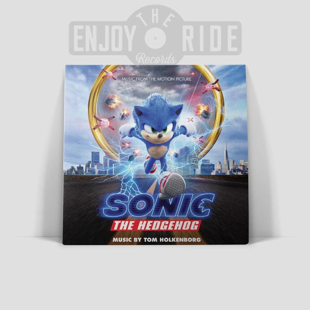 the album cover for Tom Holkenborg  (Colv) (Hol) - Sonic The Hedgehog - Game O.S.T. - Colored Vinyl
