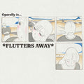 the album cover for Operelly - Flutters Away / Handwriting Practice No. 1
