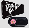 the album cover for Various Artists - Tommy Boy - 45 Years on 45s: Classics, Fan Favorites & Deep Cuts