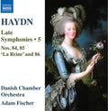 the album cover for Danish Chamber Orchestra - Haydn: Late Syms Vol. 5