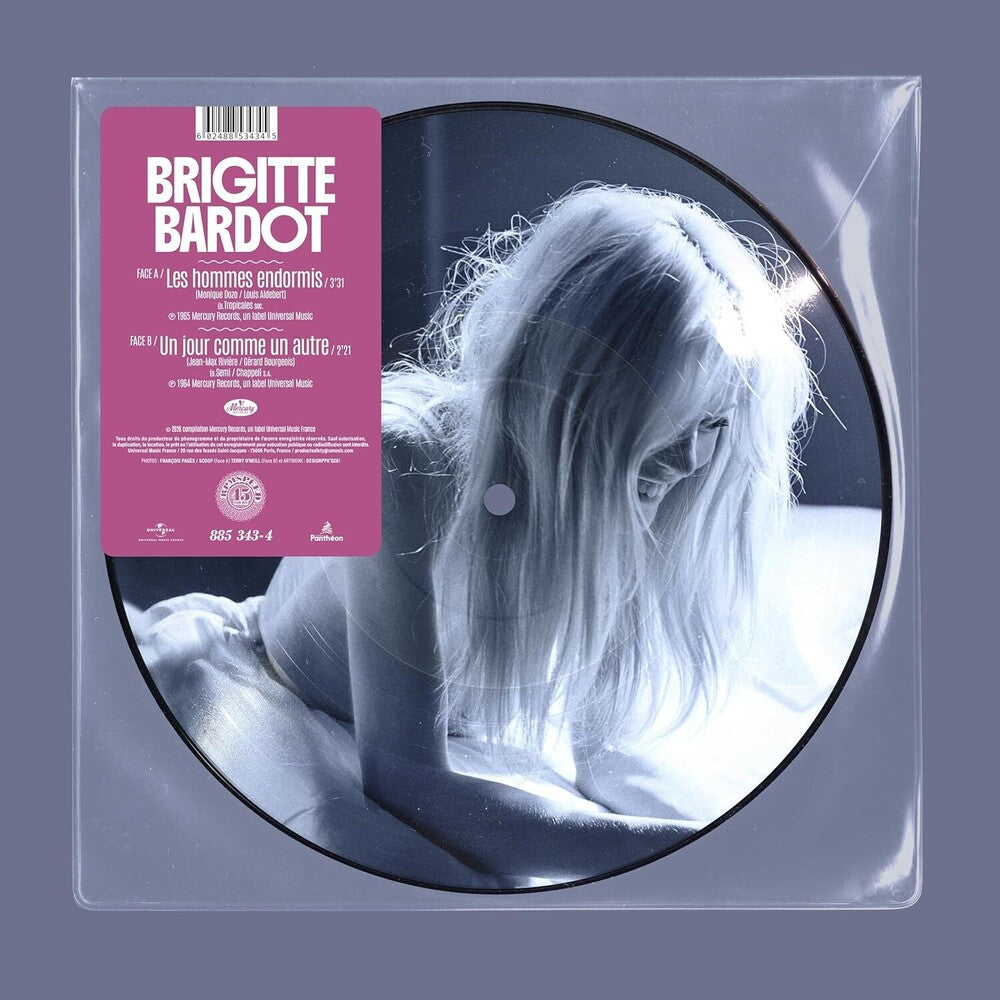 the album cover for Brigitte Bardot - Les Hommes Endormis (Fra)