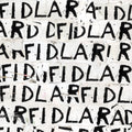 the album cover for FIDLAR - Fidlar [Indie Exclusive Frosted Silver]