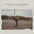 the album cover for Alana Springsteen - I HOPE THIS HELPS [Iridescent Blue]