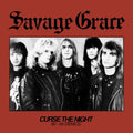 the album cover for Savage Grace - Curse The Night (82-84 Demos)